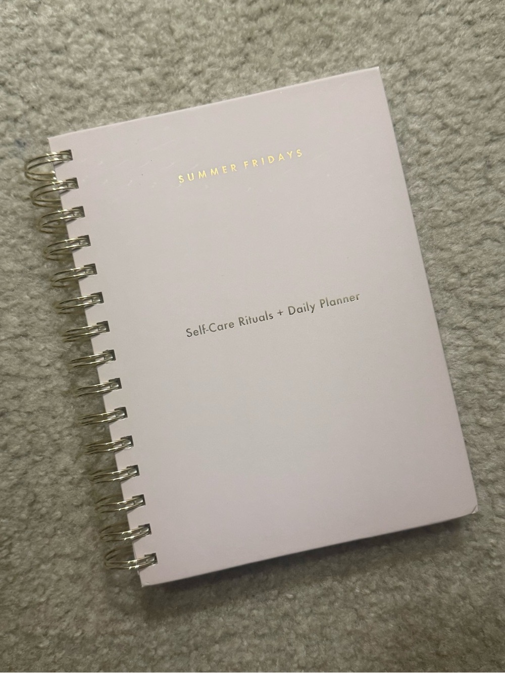Summer Fridays Skincare Notebook / Planner
